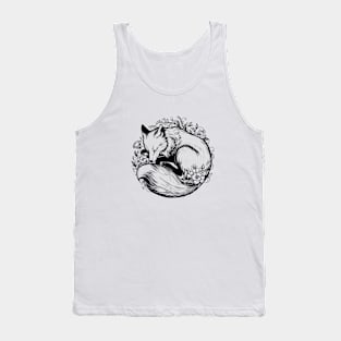 Flower Fox Tank Top